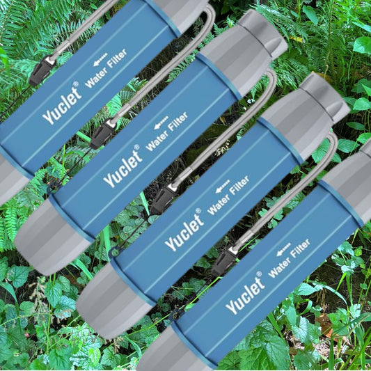 4 Pack Of Portable Water Filtration Systems