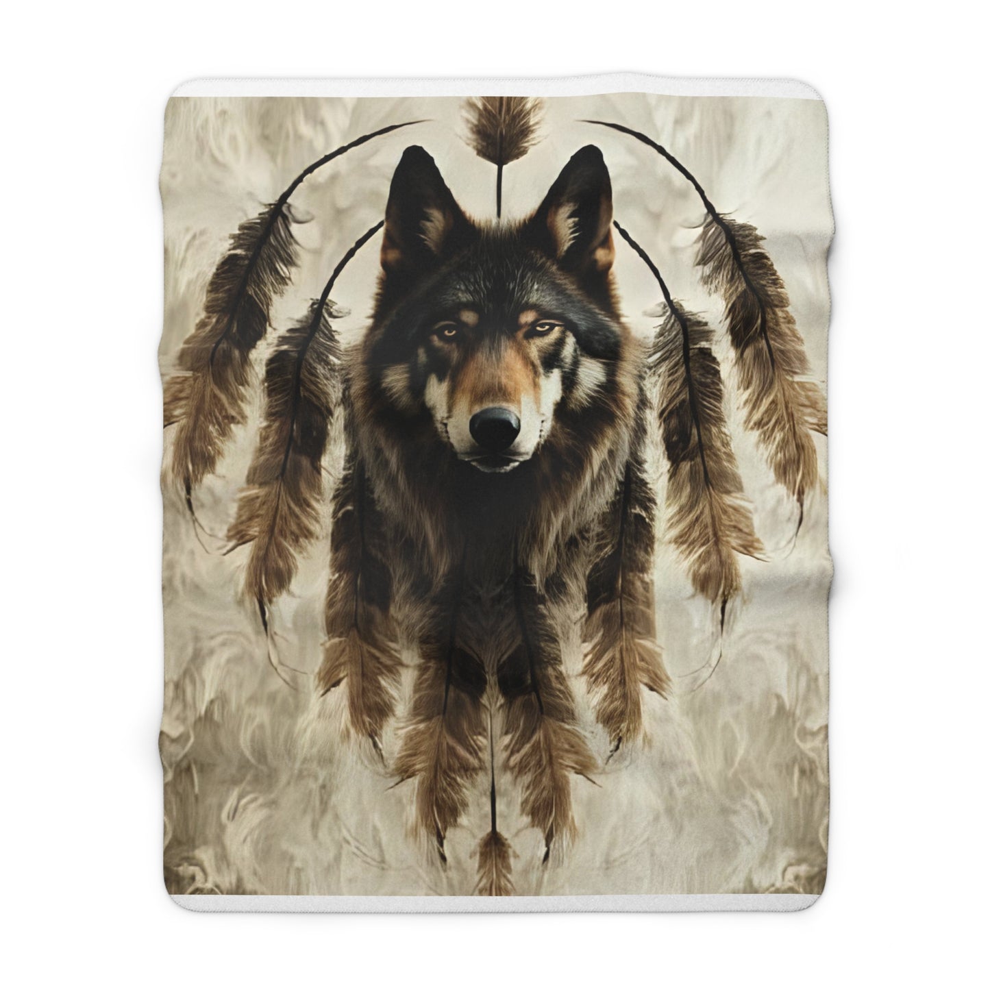 Timber Wolf Blanket