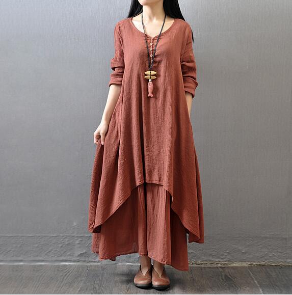 Casual Layered Dress