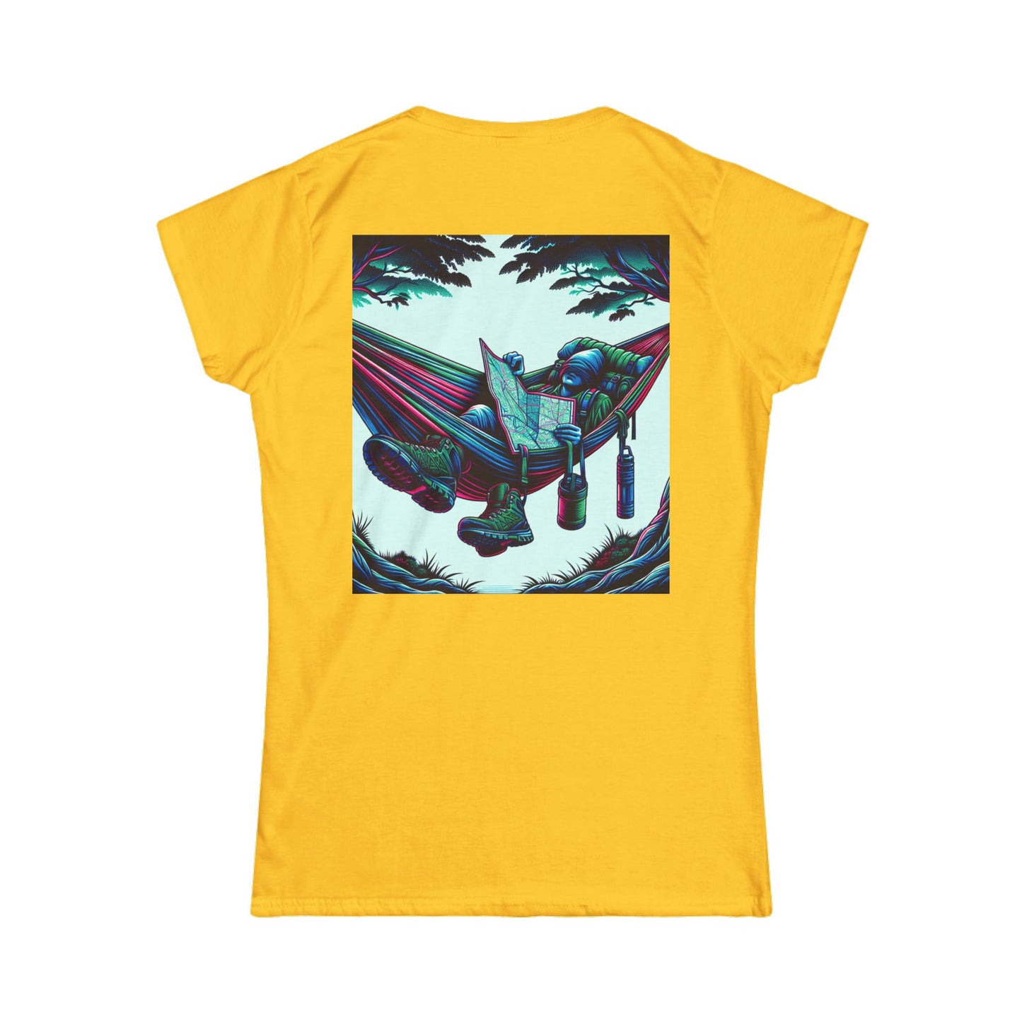Woman's Soft Style Tee "Survival Skills 10/10. Making Smores: 2/10... At Directions"