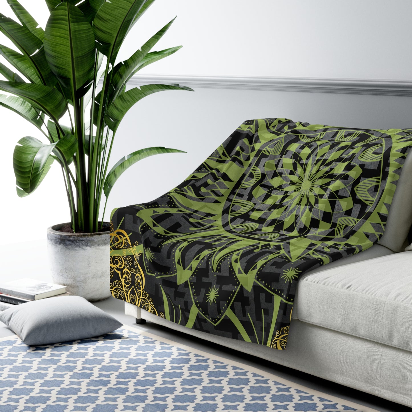 Mandala Pattern Blanket
