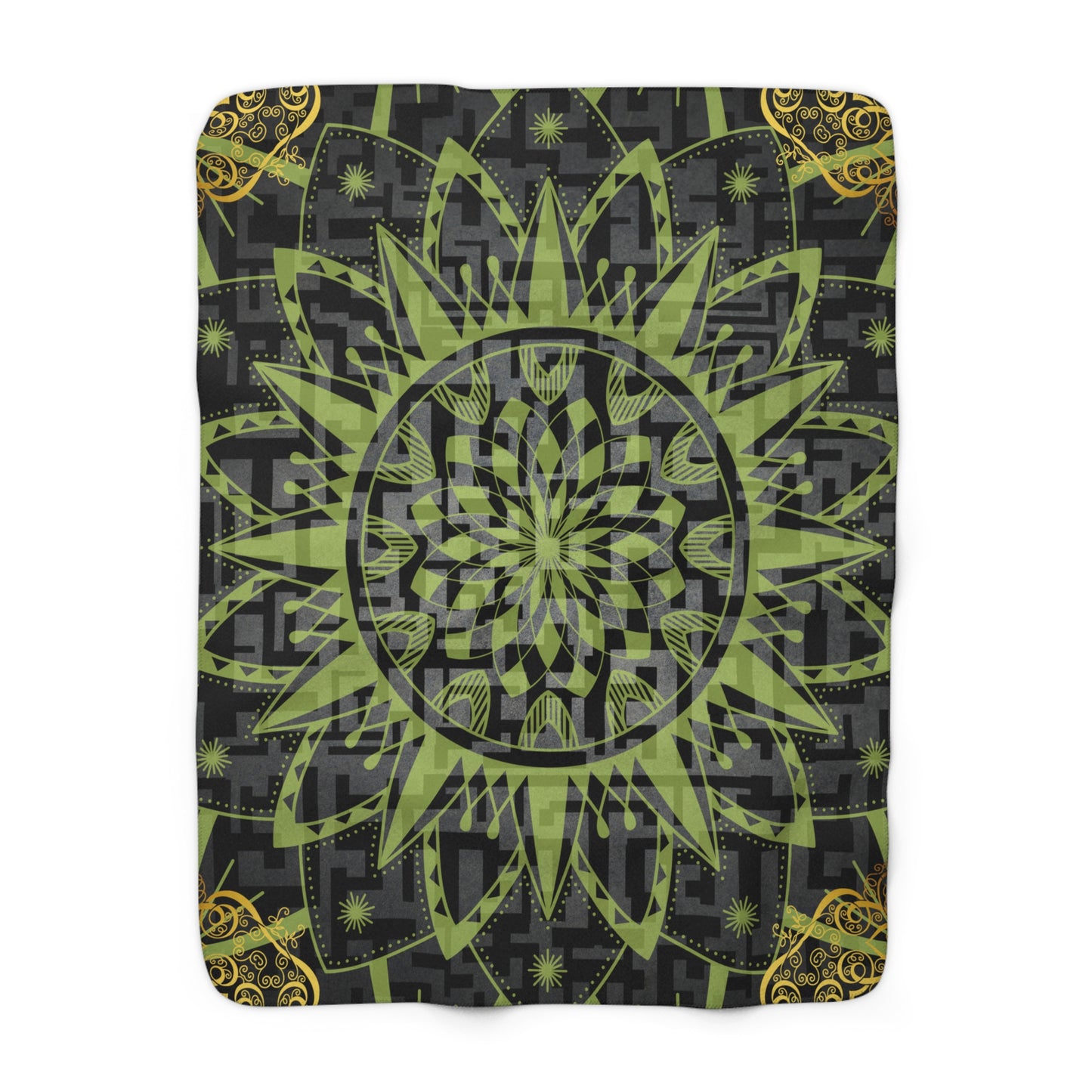 Mandala Pattern Blanket