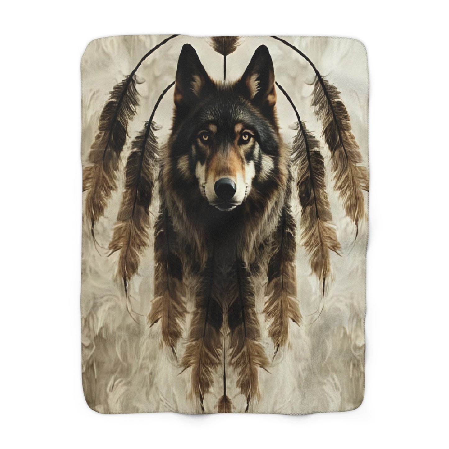 Timber Wolf Blanket