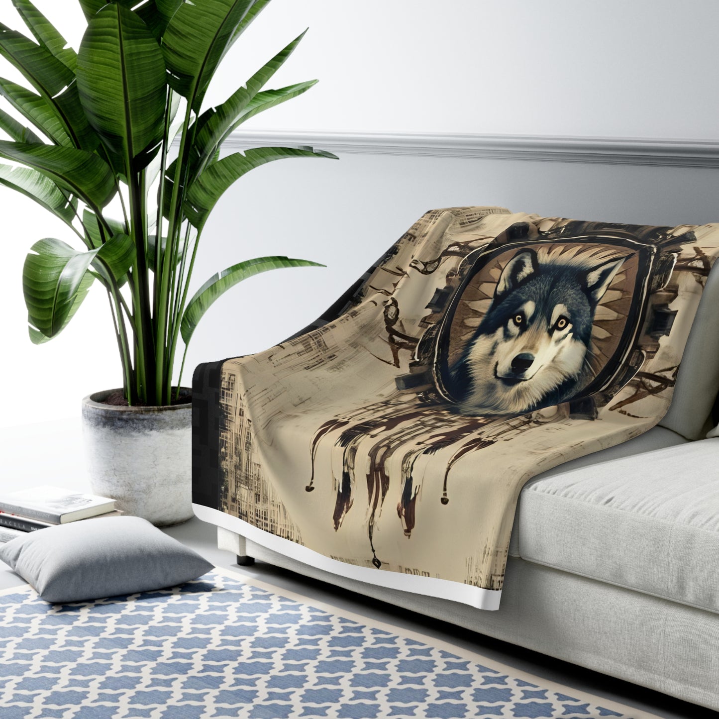 Mexican Wolf Blanket