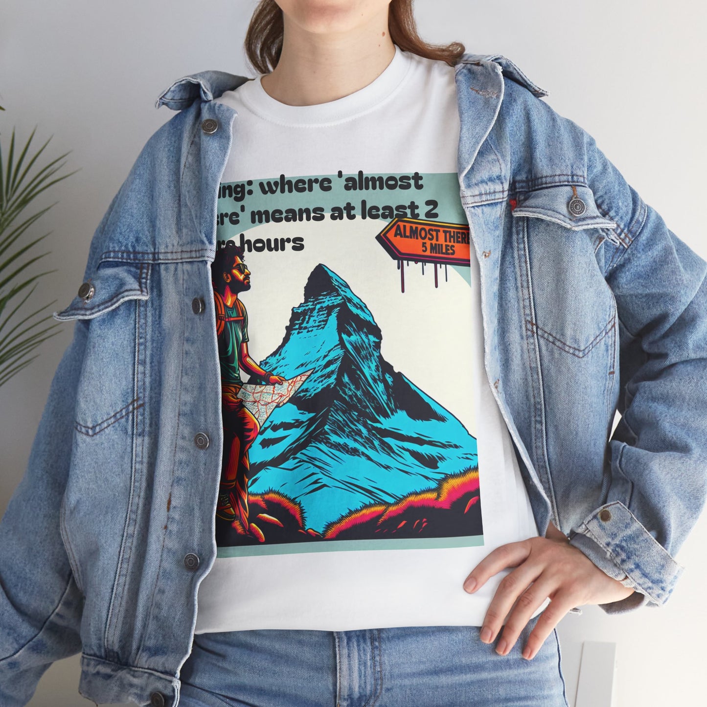Adventure Tee: Hiking Humor Graphic T-Shirt, Outdoor Shirt, Gift for Hikers, Mountain Lover Tee, Unisex Cotton Tee