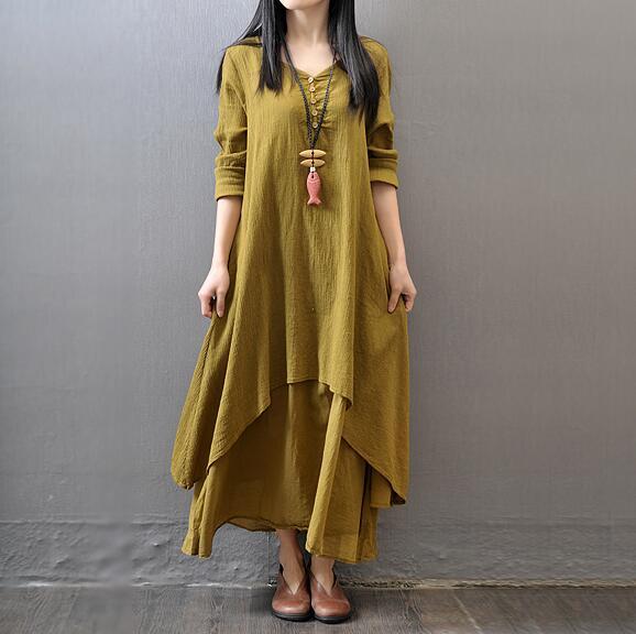 Casual Layered Dress