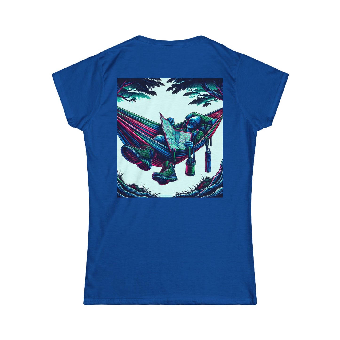 Woman's Soft Style Tee "Survival Skills 10/10. Making Smores: 2/10... At Directions"