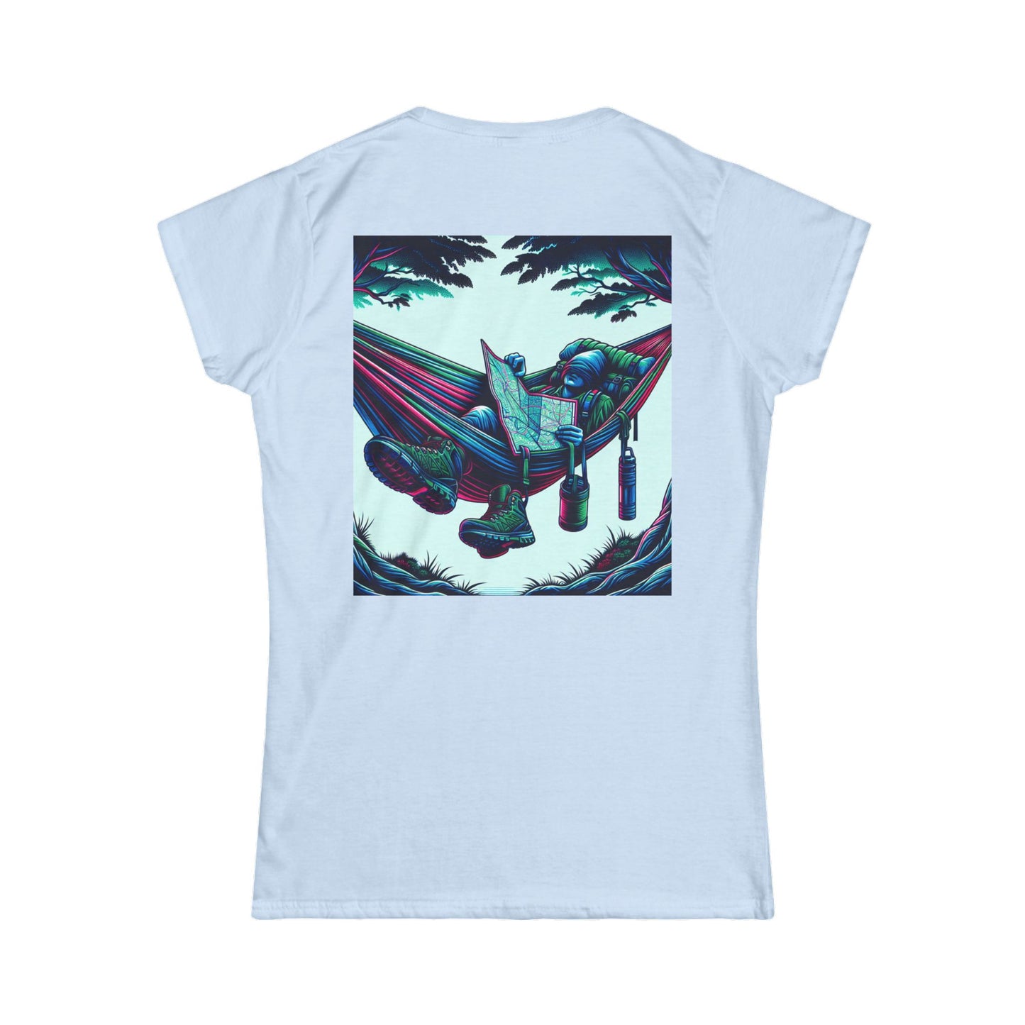Woman's Soft Style Tee "Survival Skills 10/10. Making Smores: 2/10... At Directions"