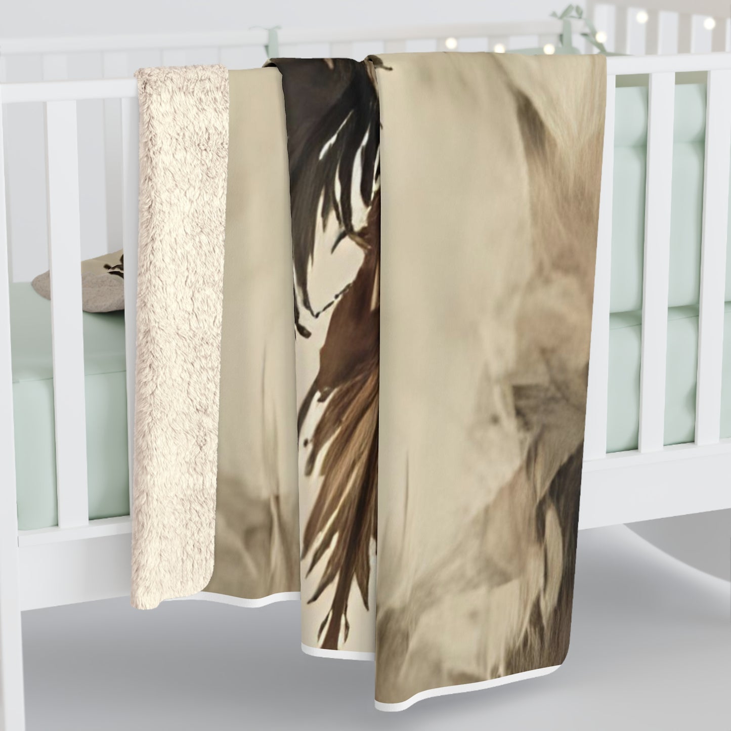 Black Wolf Blanket