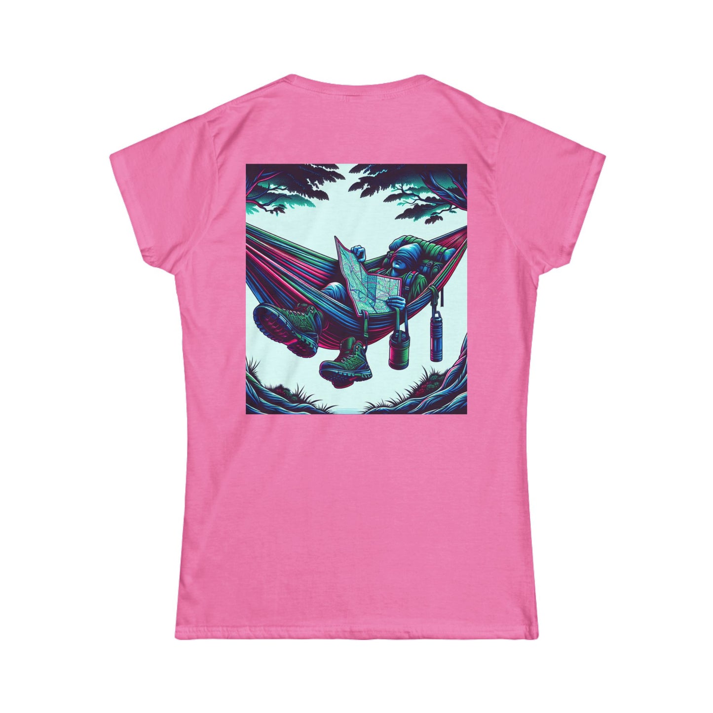 Woman's Soft Style Tee "Survival Skills 10/10. Making Smores: 2/10... At Directions"