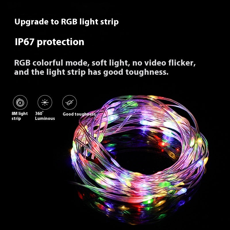 Rechargeable Outdoor Tent String Lights