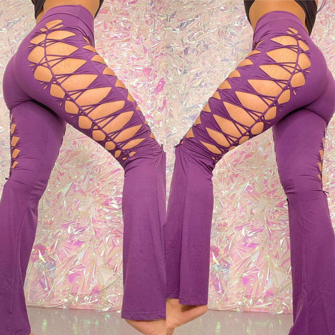 Hand Tie-Dyed Statement Pants