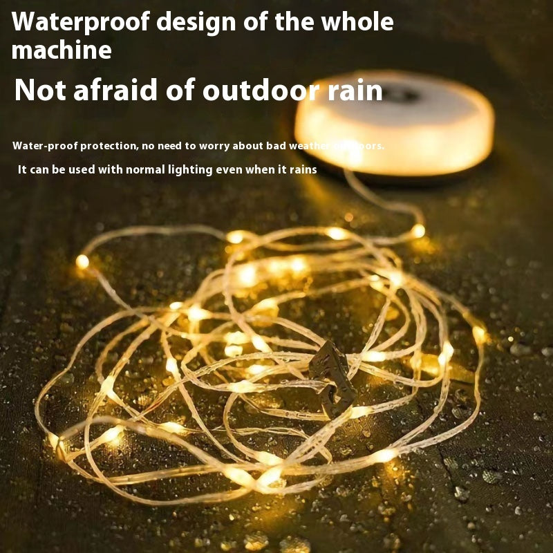 Rechargeable Outdoor Tent String Lights
