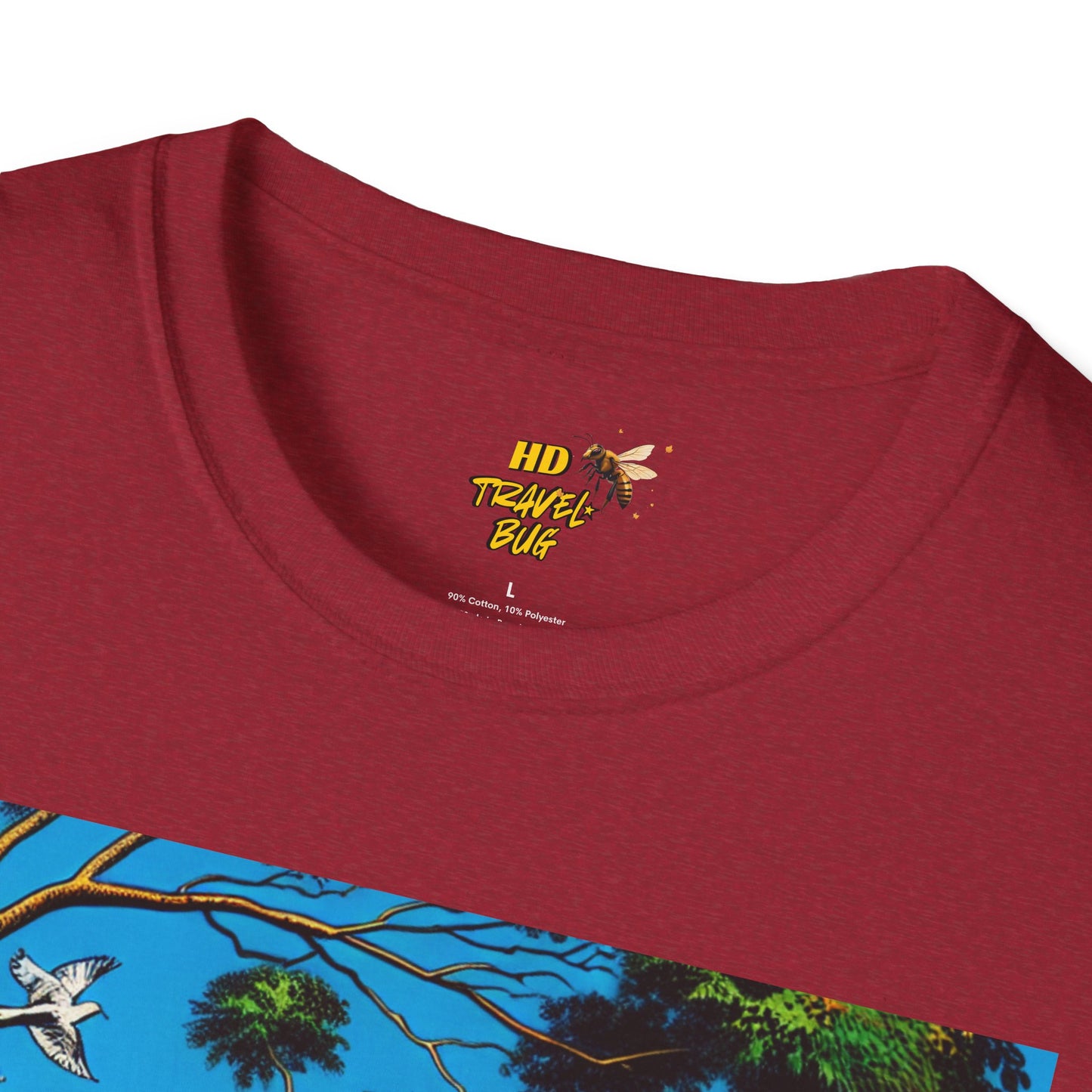 Nature-Inspired Unisex Softstyle T-Shirt "Nature, The Only Place My Phone Gives Up Before I Do..." | Perfect for Outdoor Enthusiasts, Casual Wear, Gift for Friends, Adventure Lovers, Uplifting [...]