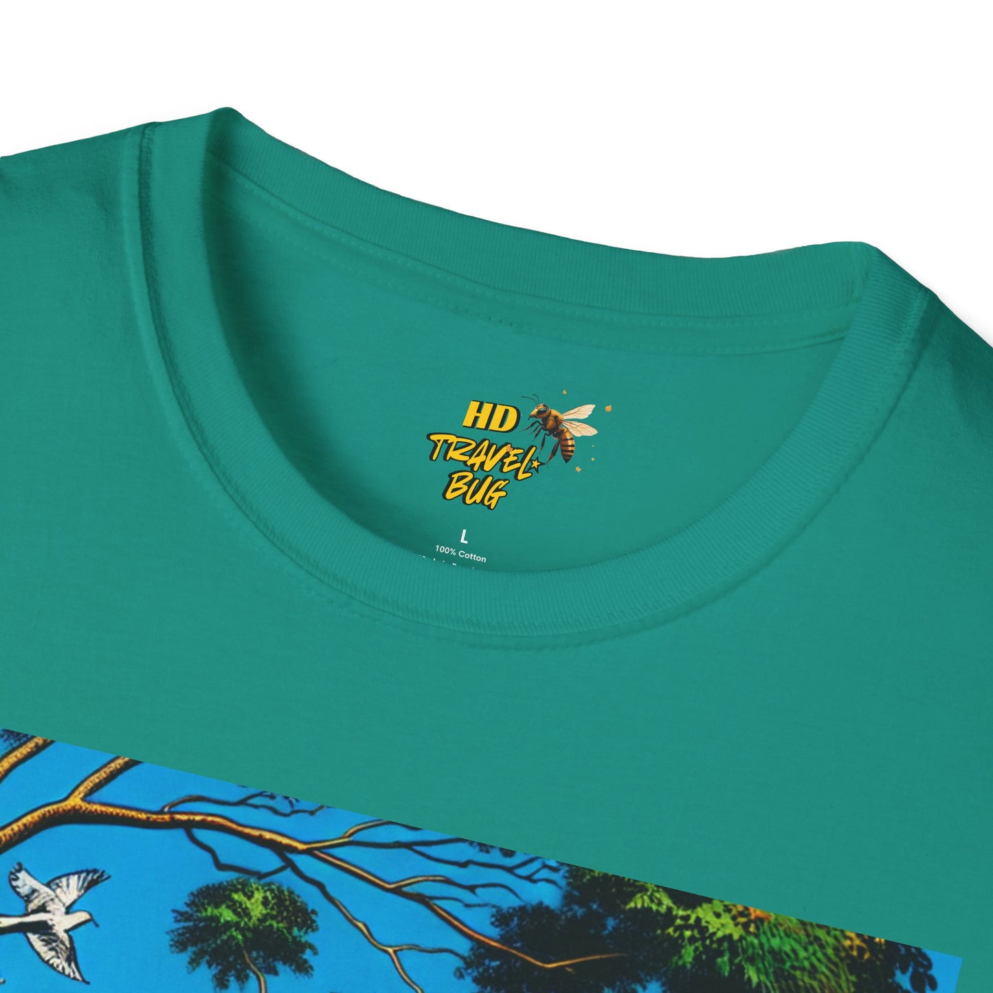 Nature-Inspired Unisex Softstyle T-Shirt "Nature, The Only Place My Phone Gives Up Before I Do..." | Perfect for Outdoor Enthusiasts, Casual Wear, Gift for Friends, Adventure Lovers, Uplifting [...]