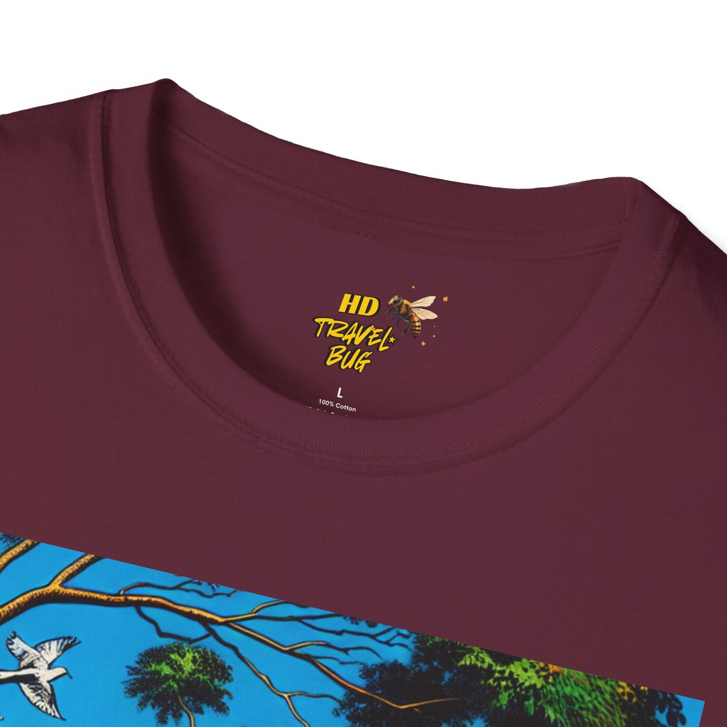Nature-Inspired Unisex Softstyle T-Shirt "Nature, The Only Place My Phone Gives Up Before I Do..." | Perfect for Outdoor Enthusiasts, Casual Wear, Gift for Friends, Adventure Lovers, Uplifting [...]