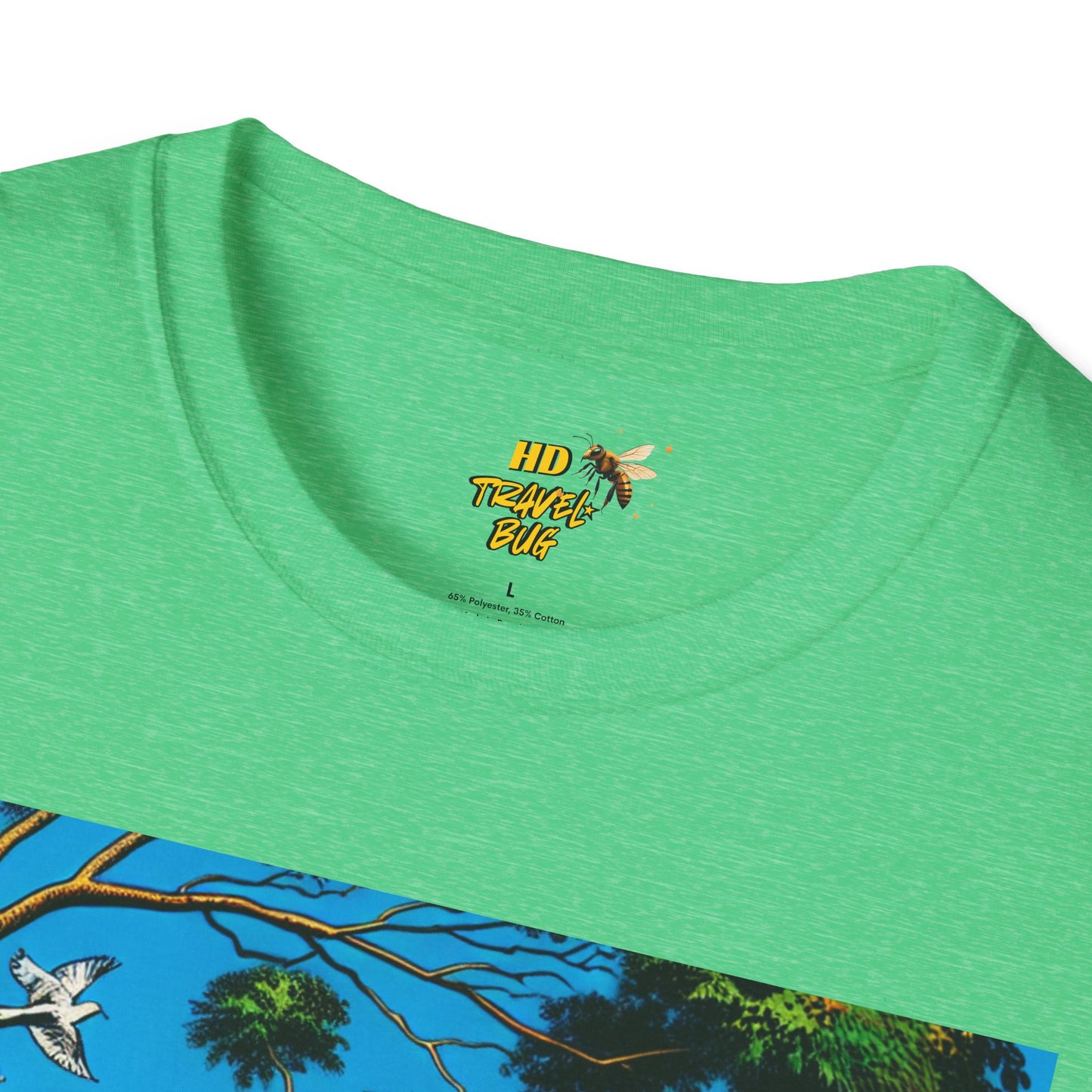 Nature-Inspired Unisex Softstyle T-Shirt "Nature, The Only Place My Phone Gives Up Before I Do..." | Perfect for Outdoor Enthusiasts, Casual Wear, Gift for Friends, Adventure Lovers, Uplifting [...]