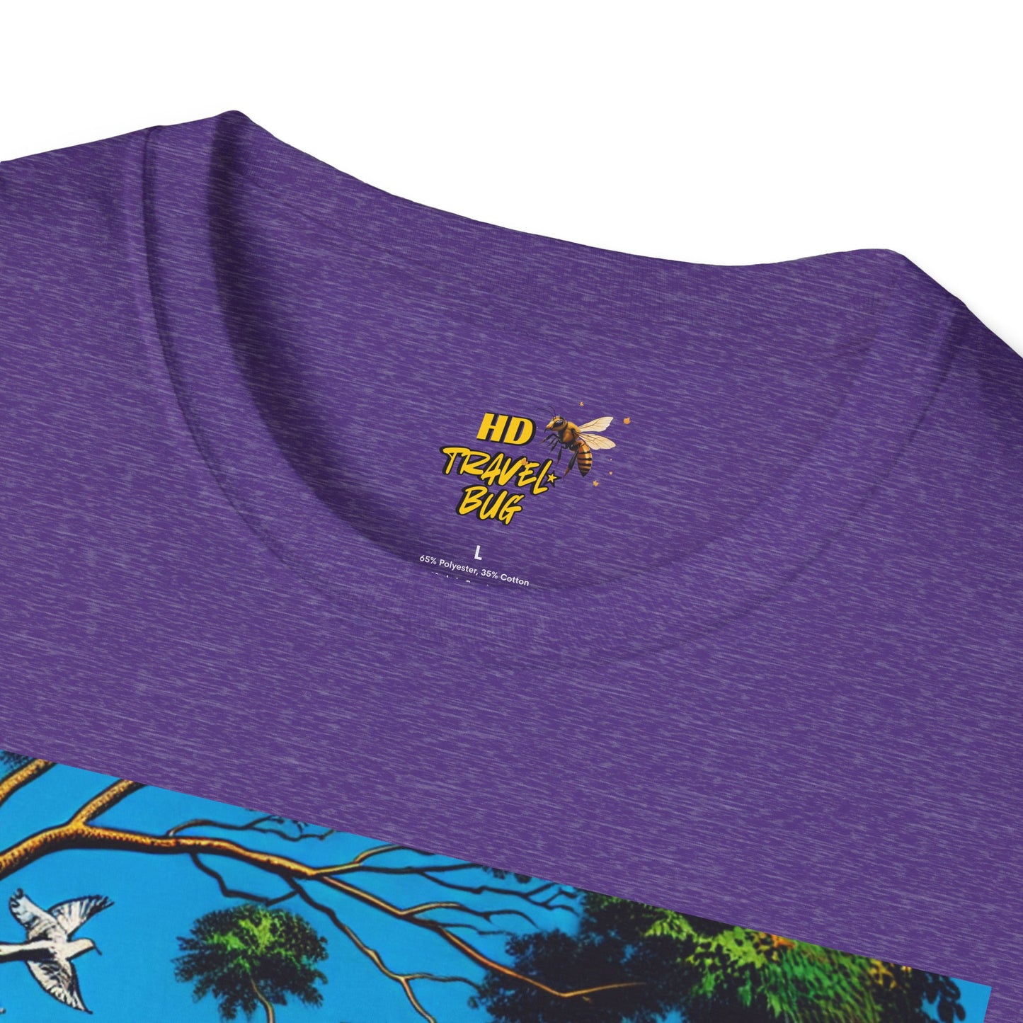 Nature-Inspired Unisex Softstyle T-Shirt "Nature, The Only Place My Phone Gives Up Before I Do..." | Perfect for Outdoor Enthusiasts, Casual Wear, Gift for Friends, Adventure Lovers, Uplifting [...]