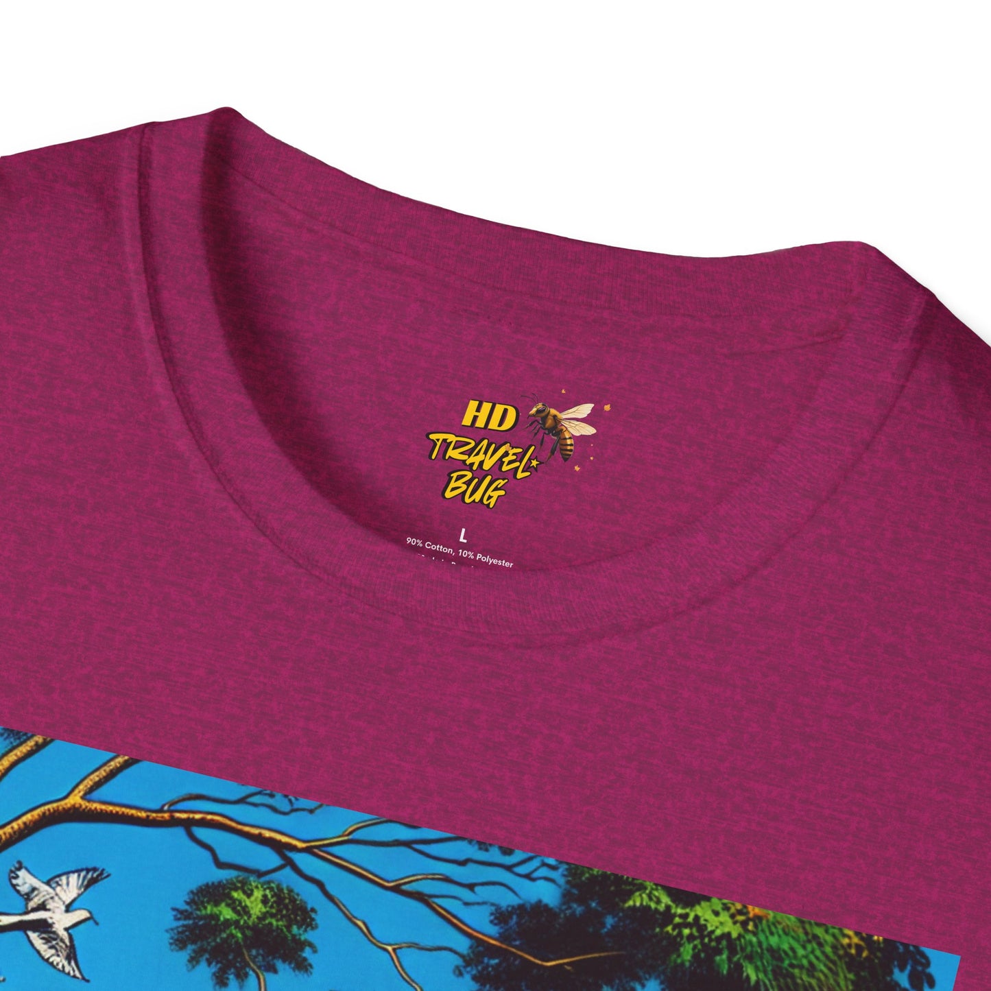 Nature-Inspired Unisex Softstyle T-Shirt "Nature, The Only Place My Phone Gives Up Before I Do..." | Perfect for Outdoor Enthusiasts, Casual Wear, Gift for Friends, Adventure Lovers, Uplifting [...]
