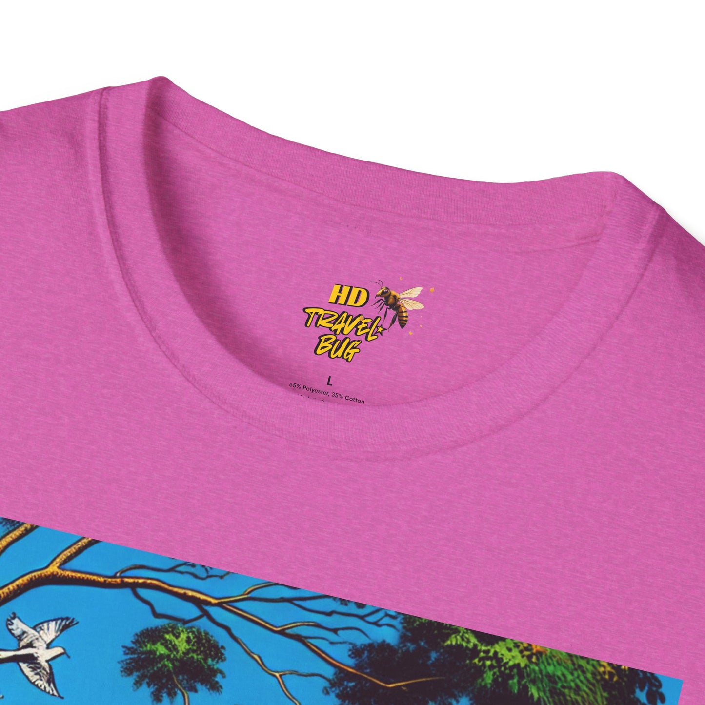 Nature-Inspired Unisex Softstyle T-Shirt "Nature, The Only Place My Phone Gives Up Before I Do..." | Perfect for Outdoor Enthusiasts, Casual Wear, Gift for Friends, Adventure Lovers, Uplifting [...]