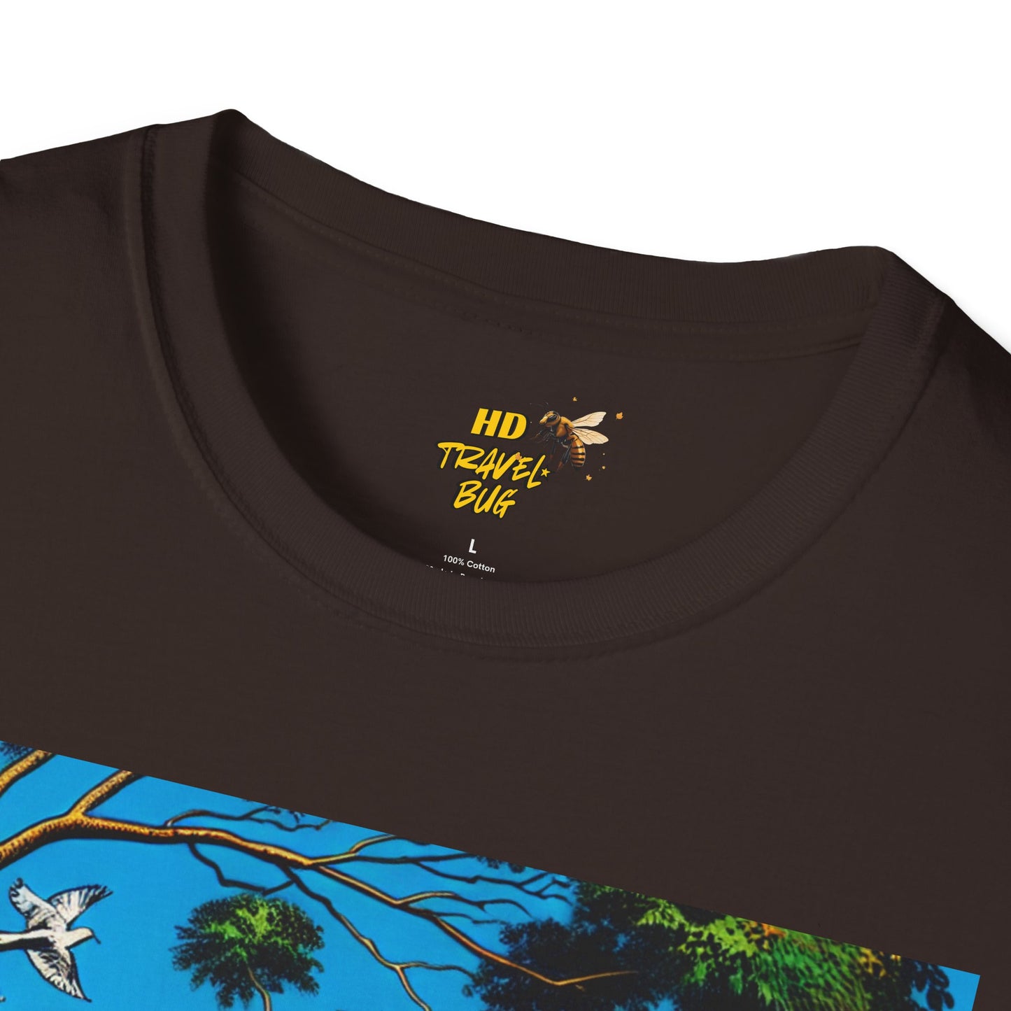 Nature-Inspired Unisex Softstyle T-Shirt "Nature, The Only Place My Phone Gives Up Before I Do..." | Perfect for Outdoor Enthusiasts, Casual Wear, Gift for Friends, Adventure Lovers, Uplifting [...]