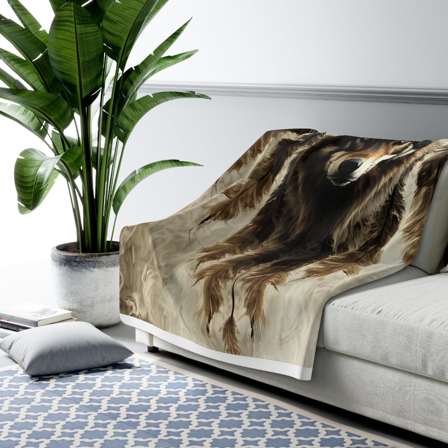 Timber Wolf Blanket