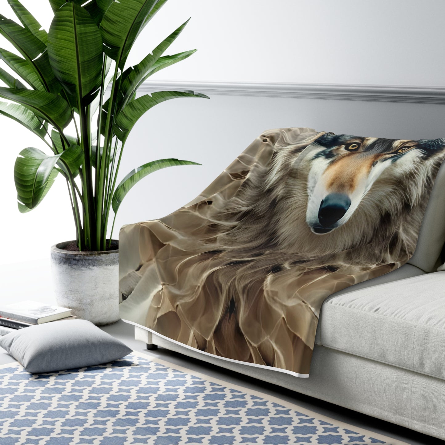 Northwestern Wolf Blanket