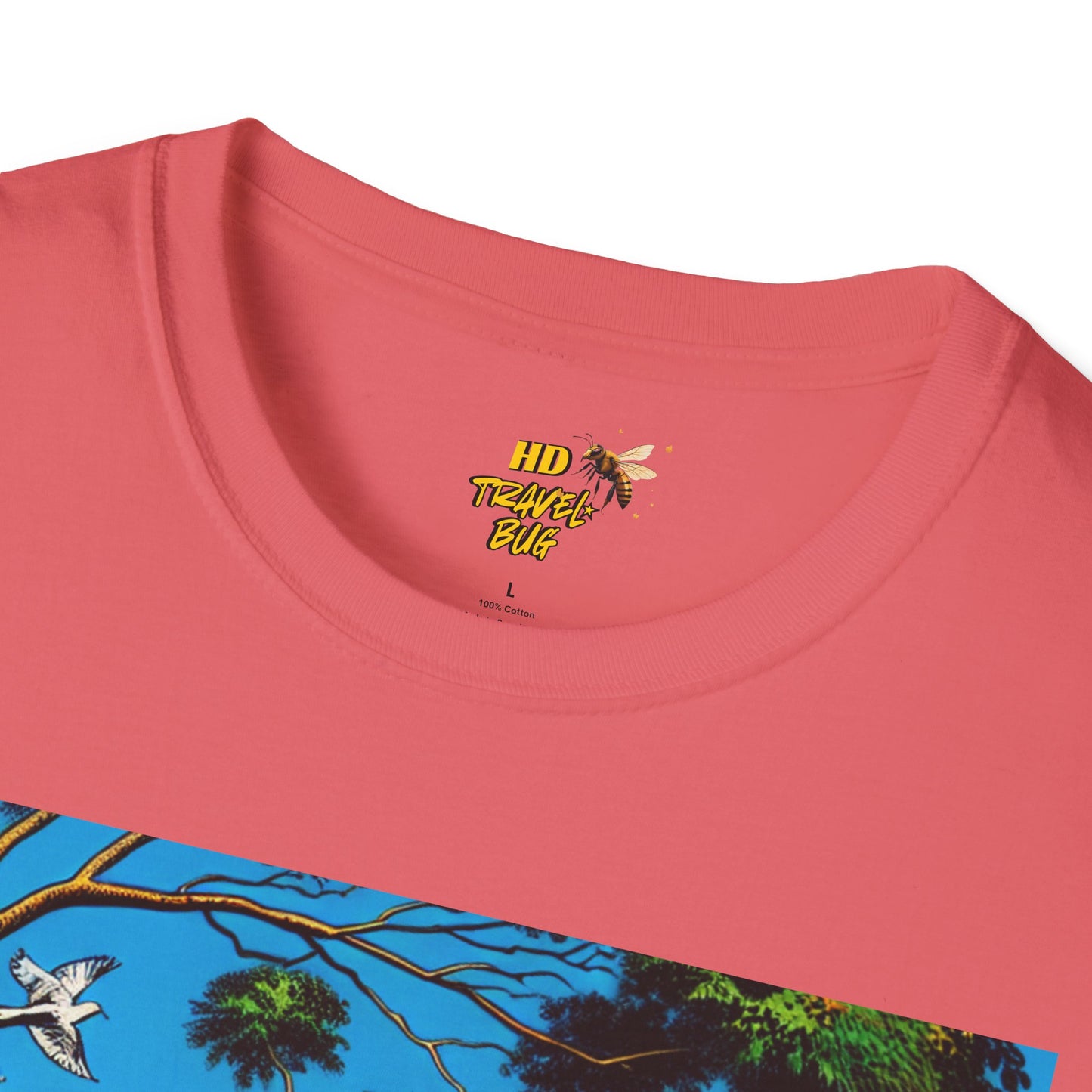 Nature-Inspired Unisex Softstyle T-Shirt "Nature, The Only Place My Phone Gives Up Before I Do..." | Perfect for Outdoor Enthusiasts, Casual Wear, Gift for Friends, Adventure Lovers, Uplifting [...]