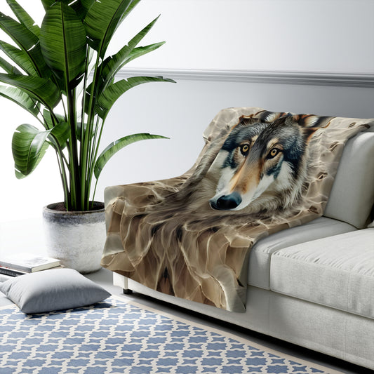Northwestern Wolf Blanket