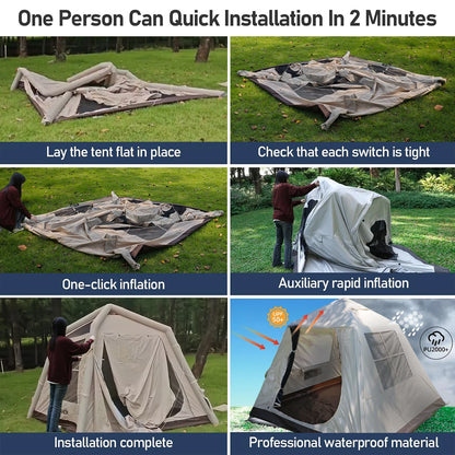AirLuxe Pavilion: One-Touch Inflatable Tent