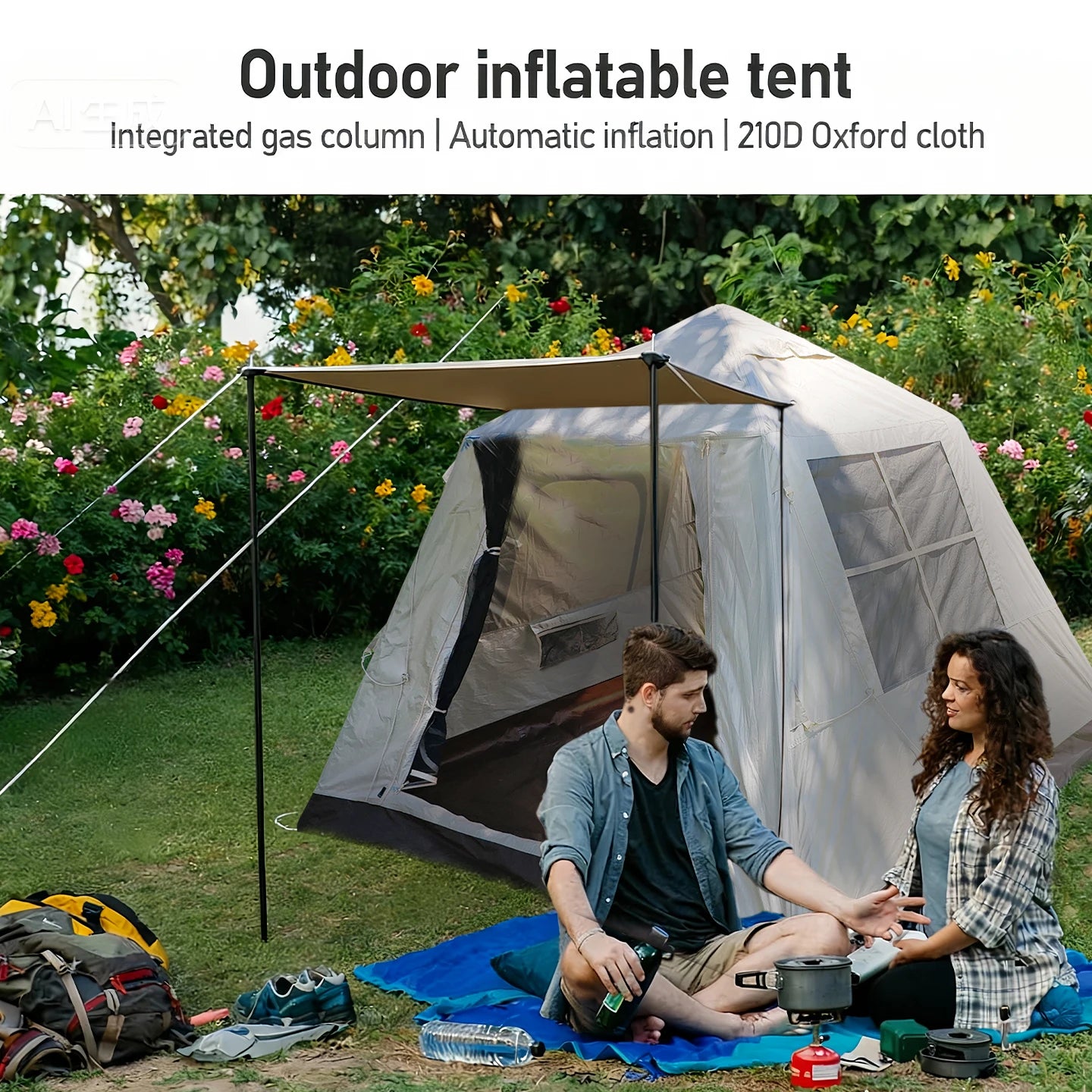 AirLuxe Pavilion: One-Touch Inflatable Tent
