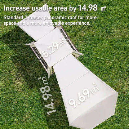 AirLuxe Pavilion: One-Touch Inflatable Tent